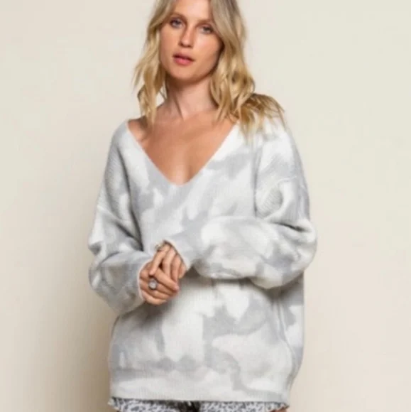 POL Dip-dyed Knitted Sweater - Picture 6 of 9